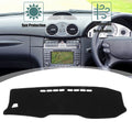 Dashboard Cover Black Non Slip Mat Replacement for Toyota Hilux (2017–2020)