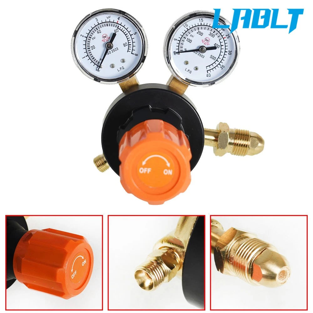 Oxygen and Propane Regulators for LABLT (CGA-540 / CGA-510)
