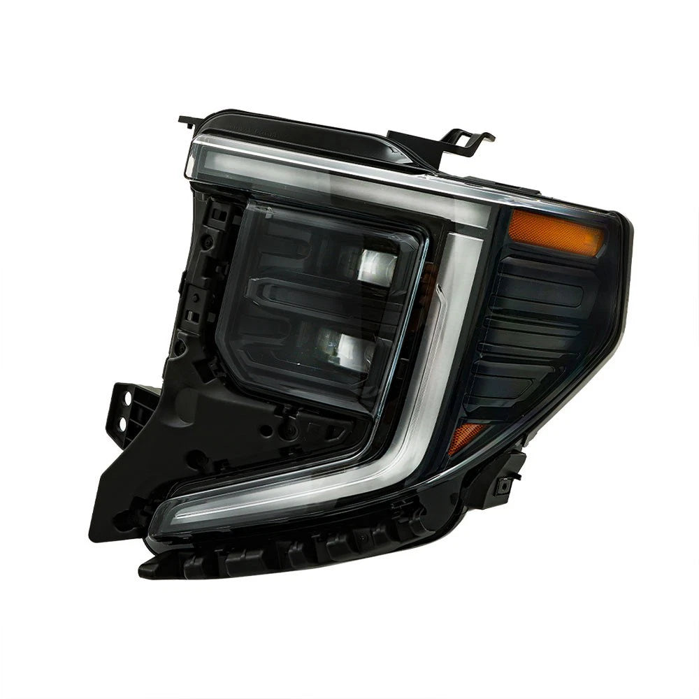 LED Headlight for GMC Sierra 1500 (2022–2024) Left Side, Clear Lens