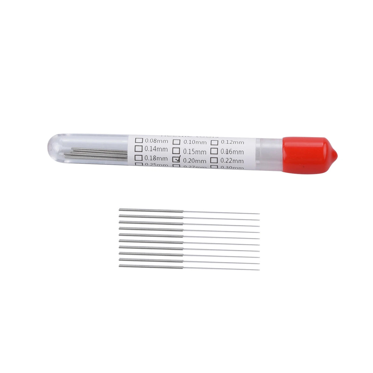 10Pcs 0.2/0.3/0.4mm Drill Bit for RepRap 3D Printer Nozzle Steel Tool
