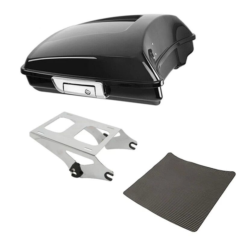 5.5" Chrome Mount Rack for Harley Touring Street Glide (2014–2026)