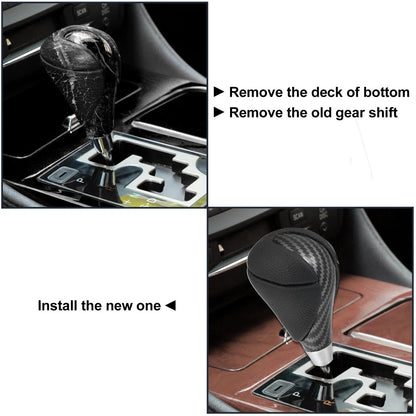 Automatic Shifter Knob Replacement for Lexus ES350 (2007–2018) Carbon Fiber