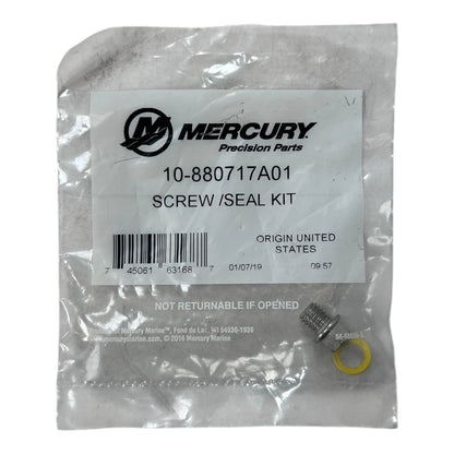 Marine Gear Case Drain Screw Seal Kit for Mercury (10-880717A01)