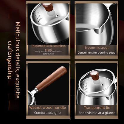30cm Milk Pot for Stainless Steel Cooking (316)