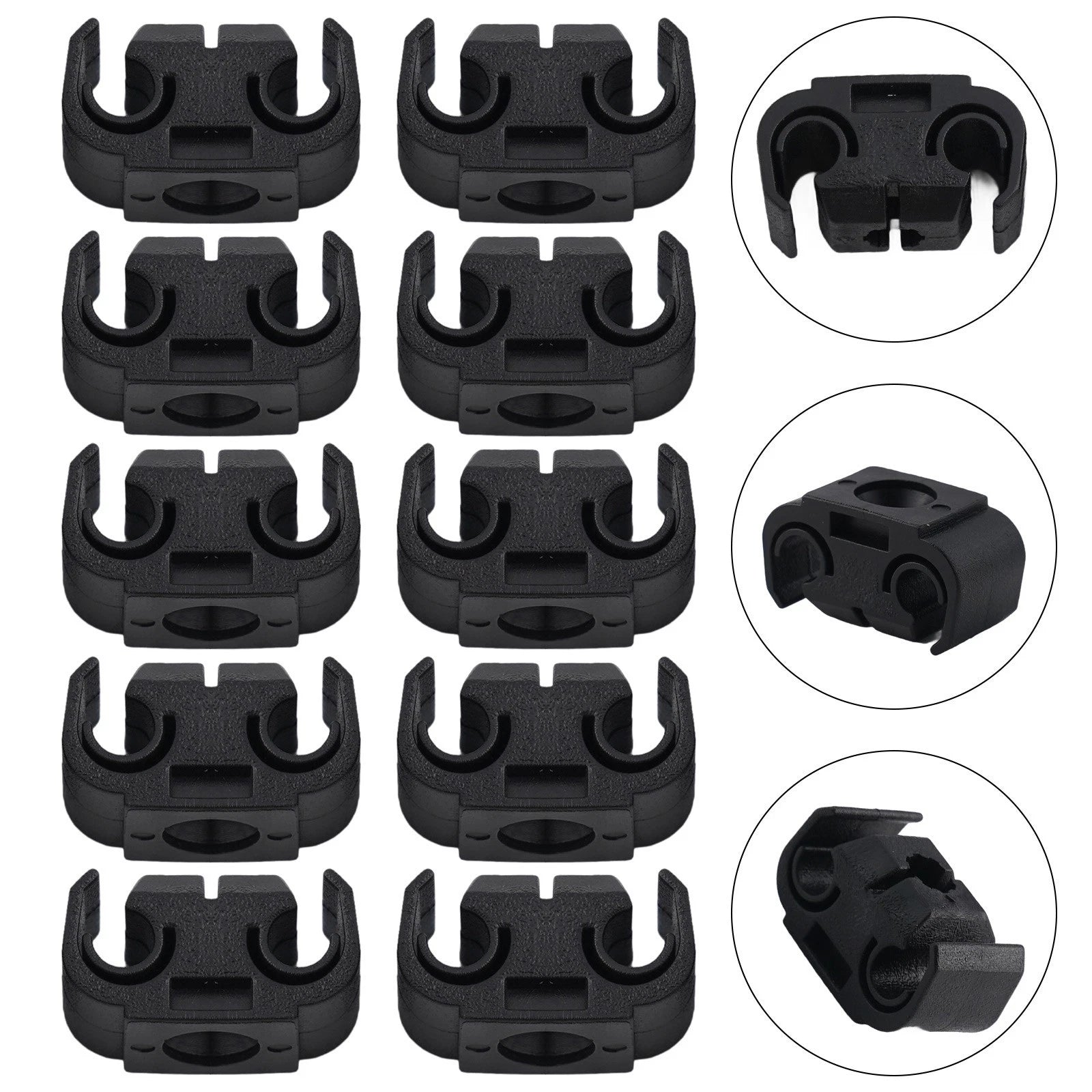 10Pcs Brake Line Clips for 5mm Brake Pipe (Universal)