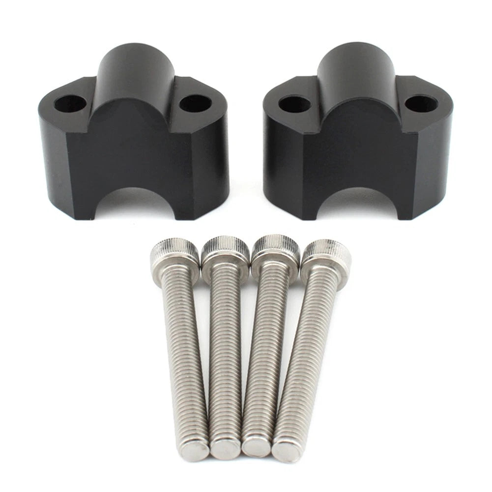 Handlebar Riser Clamp Mounts for Kawasaki Versys 650 (2013–2023)