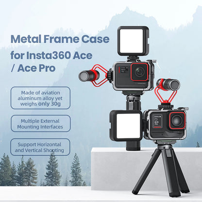Metal Protective Frame Cage for Insta360 Ace/Ace Pro (2023–2023)