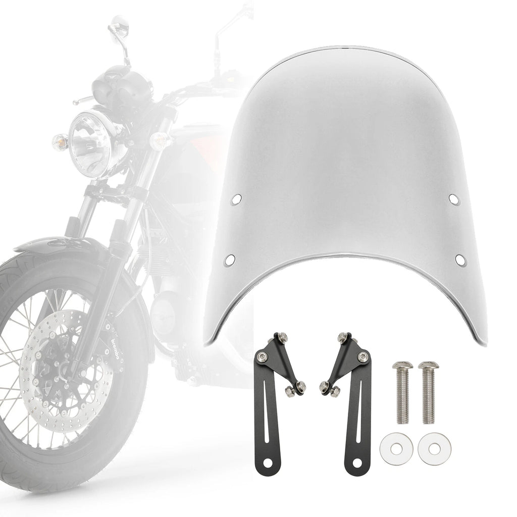 Windshield Windscreen for Moto Guzzi V7 Classic (2016–2023) V9 Bobber (2018–2023)