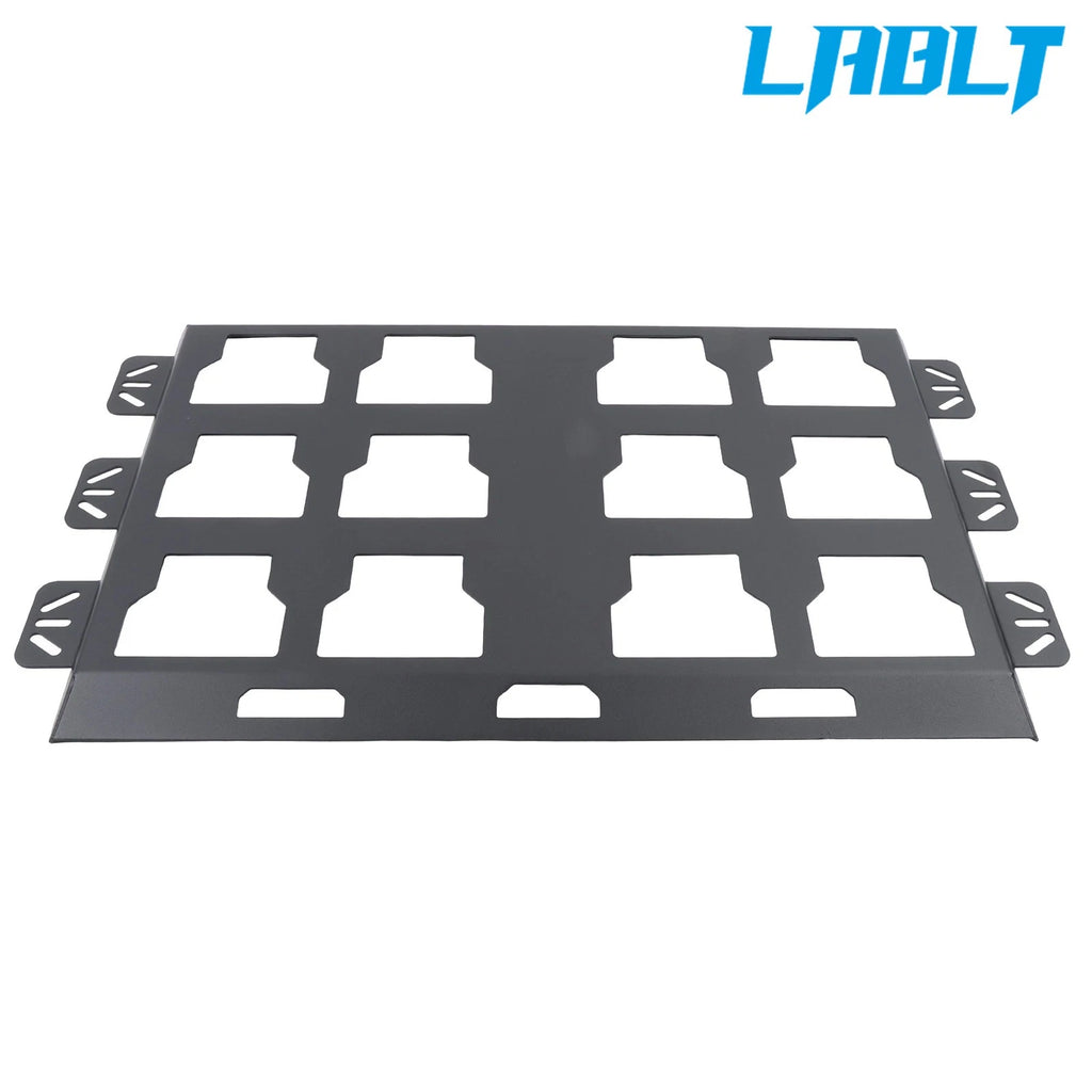 2X Mounting Plate for Organization (100 Lbs, Powder Coat)