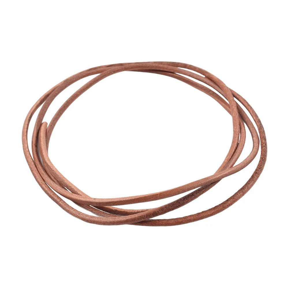 72" Leather Belt for Singer Treadle Sewing Machine (3/16" #B111-72)