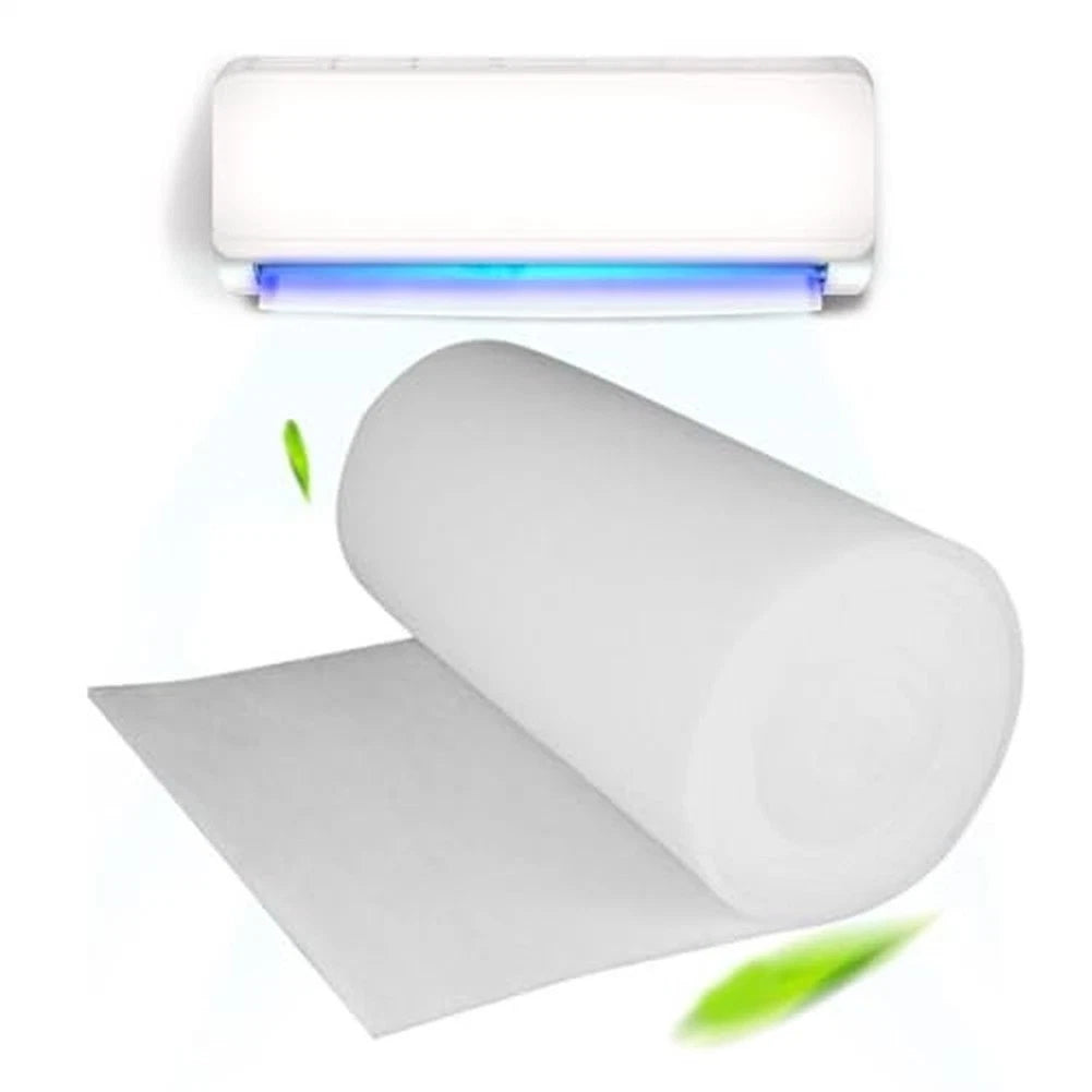 Cuttable Air Filter Pad for HVAC Systems (100x100cm, 3mm Thick)