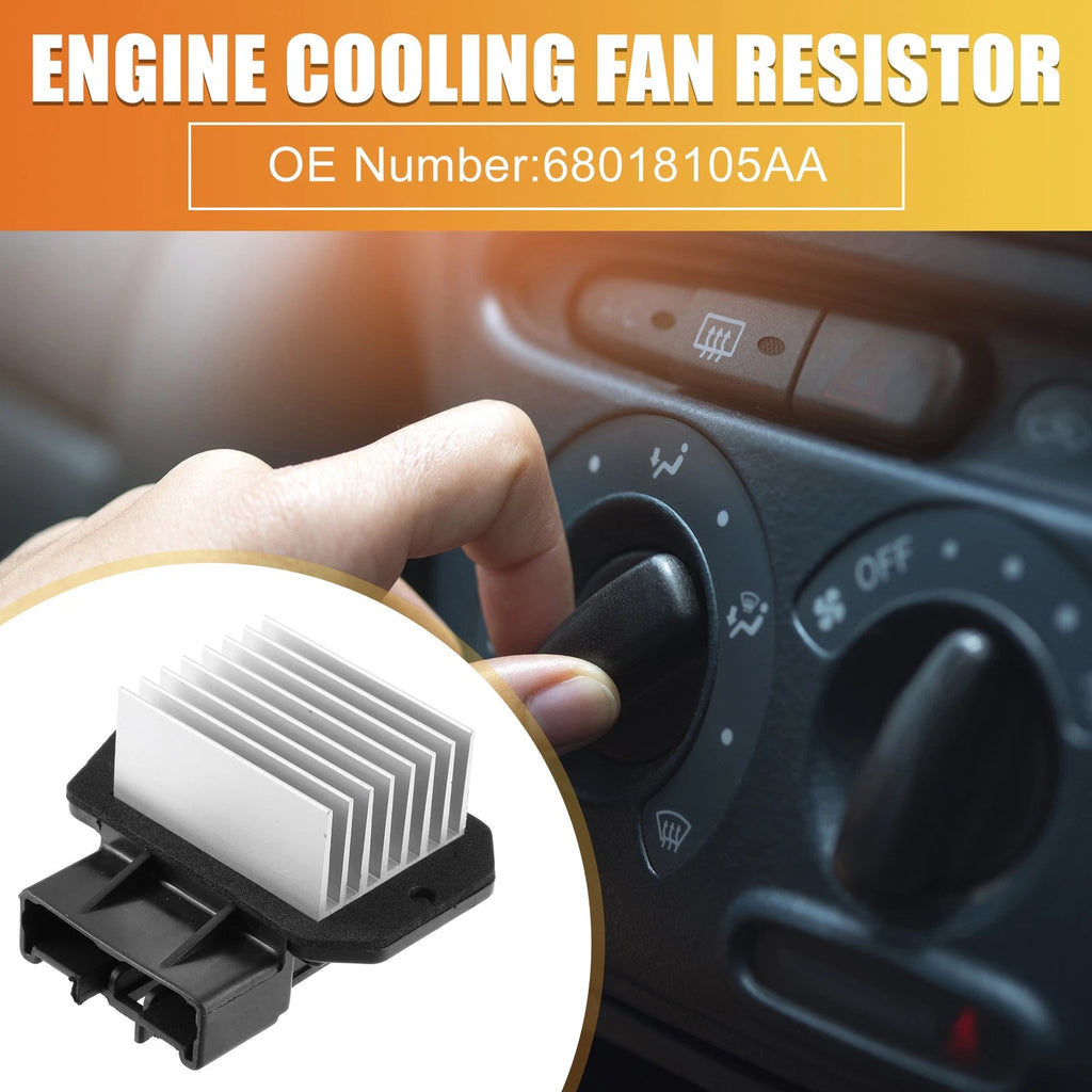 HVAC Blower Motor Resistor Replacement for Dodge Ram 2500 3500 (2013–2018)