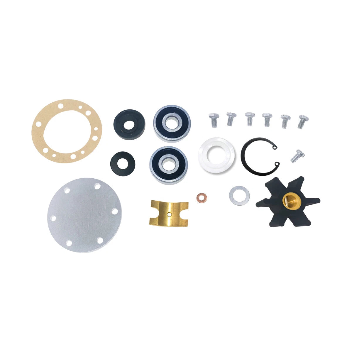 Major Rebuild Kit for Yanmar Marine Sea Water Pump (2QM15) 124070-42000 42001 42002