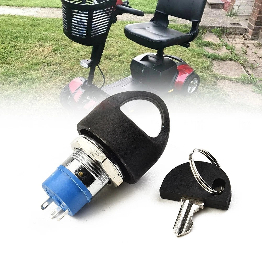 Ignition Switch with 2 Keys for Pride Mobility Scooter (Fit Models)