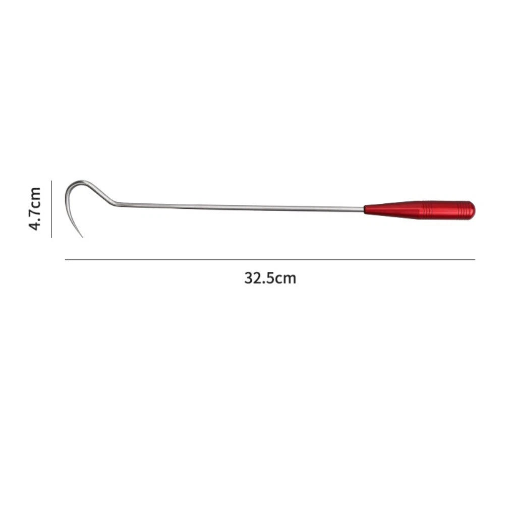 3pcs Magnetic Stainless Steel Ice Fishing Hook Gaff Anchor