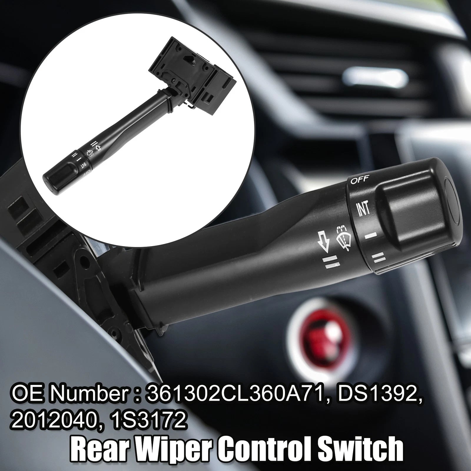 Car Front Side Fog Light Switch for Honda Civic (1997–2000)