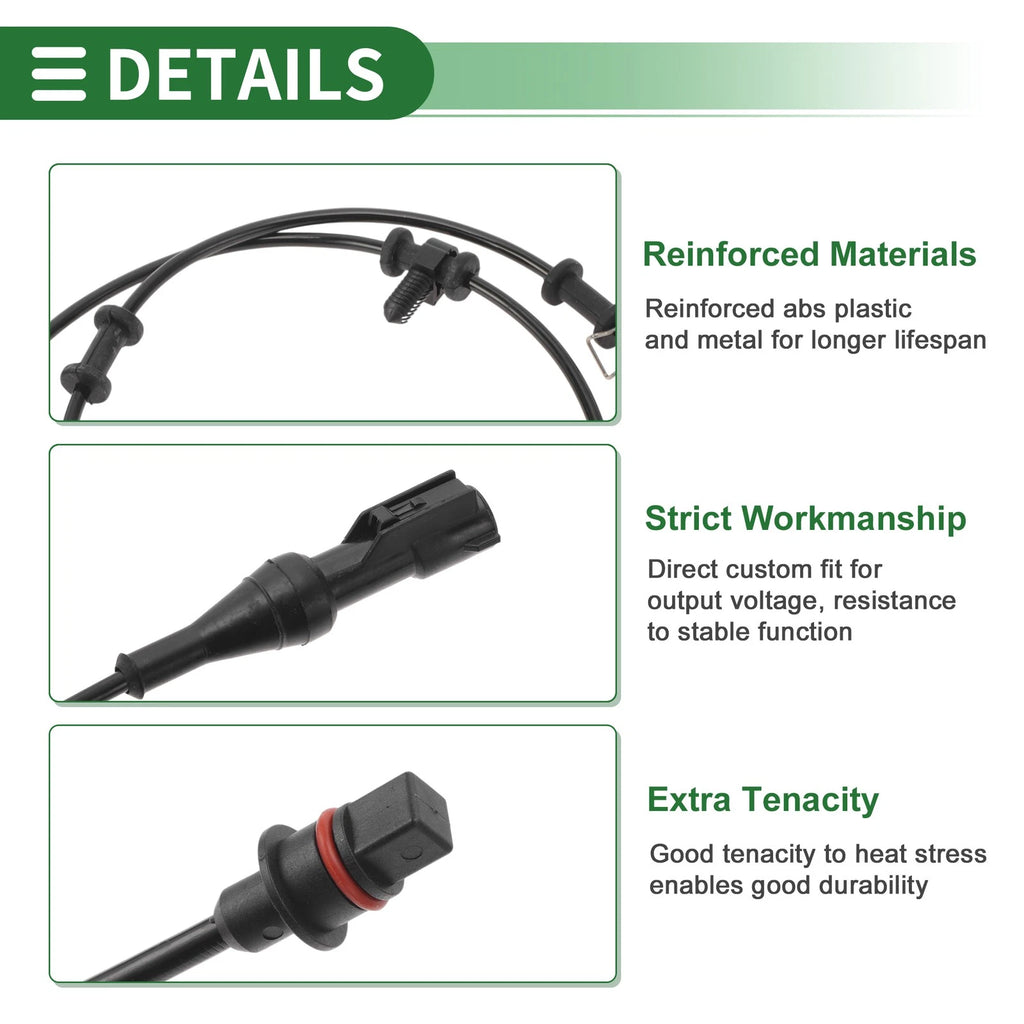 ABS Wheel Speed Sensor for Jaguar XF (2002–2015) No.C2D3410/C2D47189
