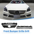 Front Upper Bumper Grille Grill Replacement for Mercedes-Benz SLK200 (2012–2016)