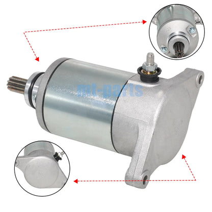 Starter for Arctic Cat 250 2X4 (1999–2005), 250 4X4 (2001–2005), 300 2X4 4X4 (1998–2003)