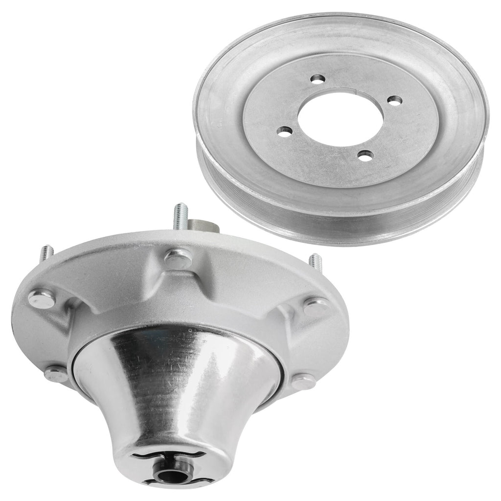 Deck Spindle and Pulley Replacement for John Deere ZTrak Z510 Z710 (2006–2015)