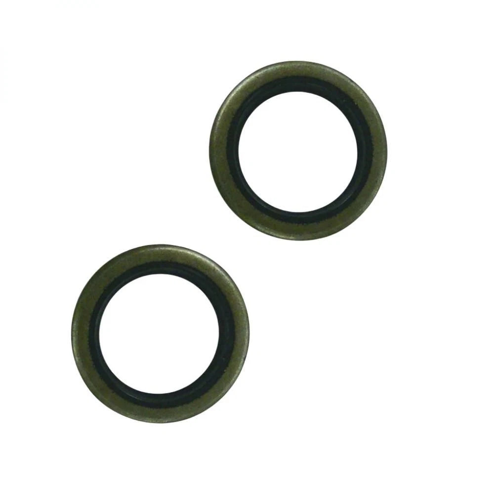 Set of 2 Outboard Oil Seals for Johnson Evinrude Mercury (320862, 26-76868, F697555)
