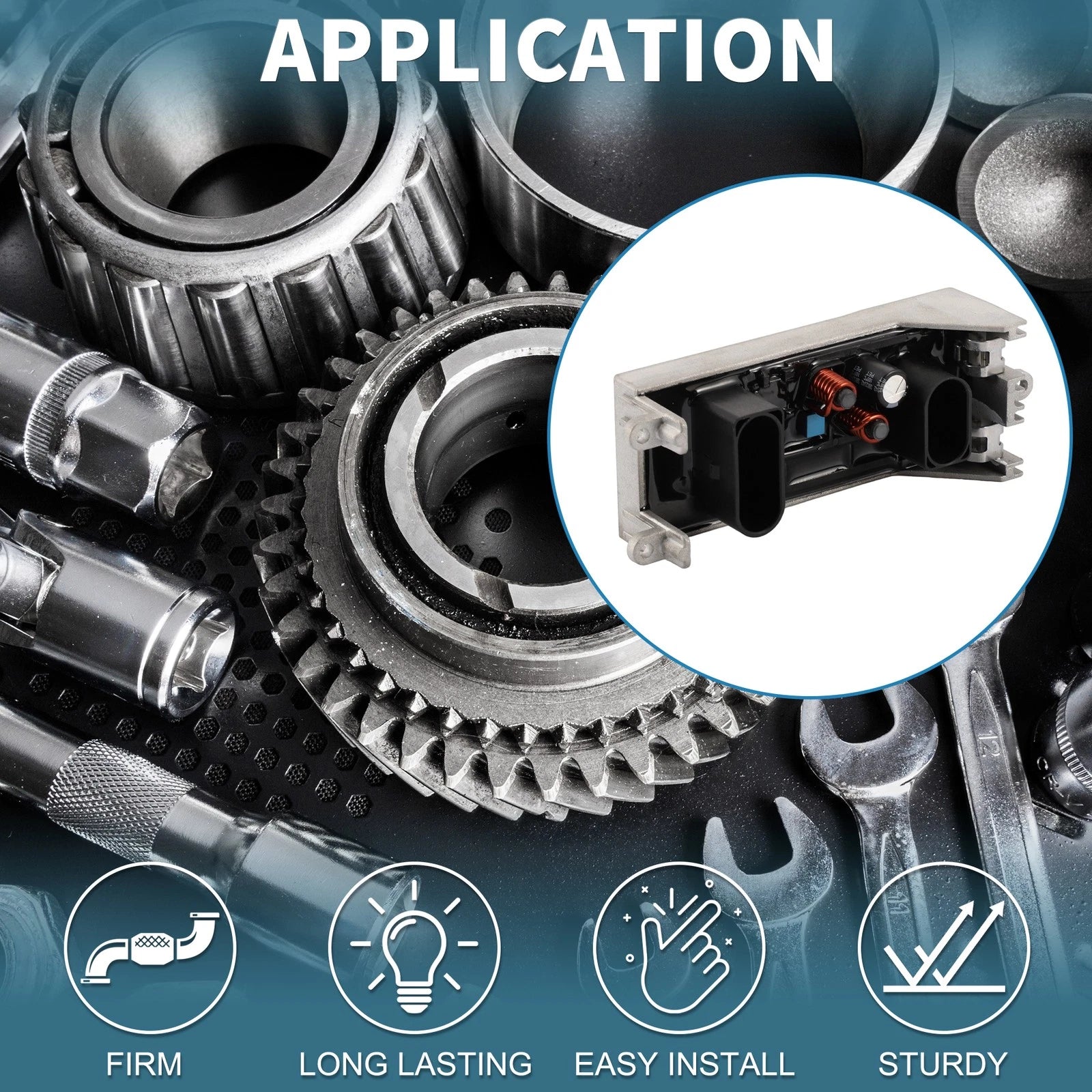 HVAC Blower Motor Resistor for Audi A8 (2003–2010)