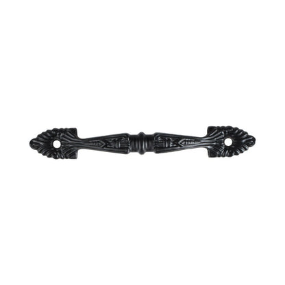 Pack of 4 Retro Black Iron Door Handles for Kitchen Cupboard Gate