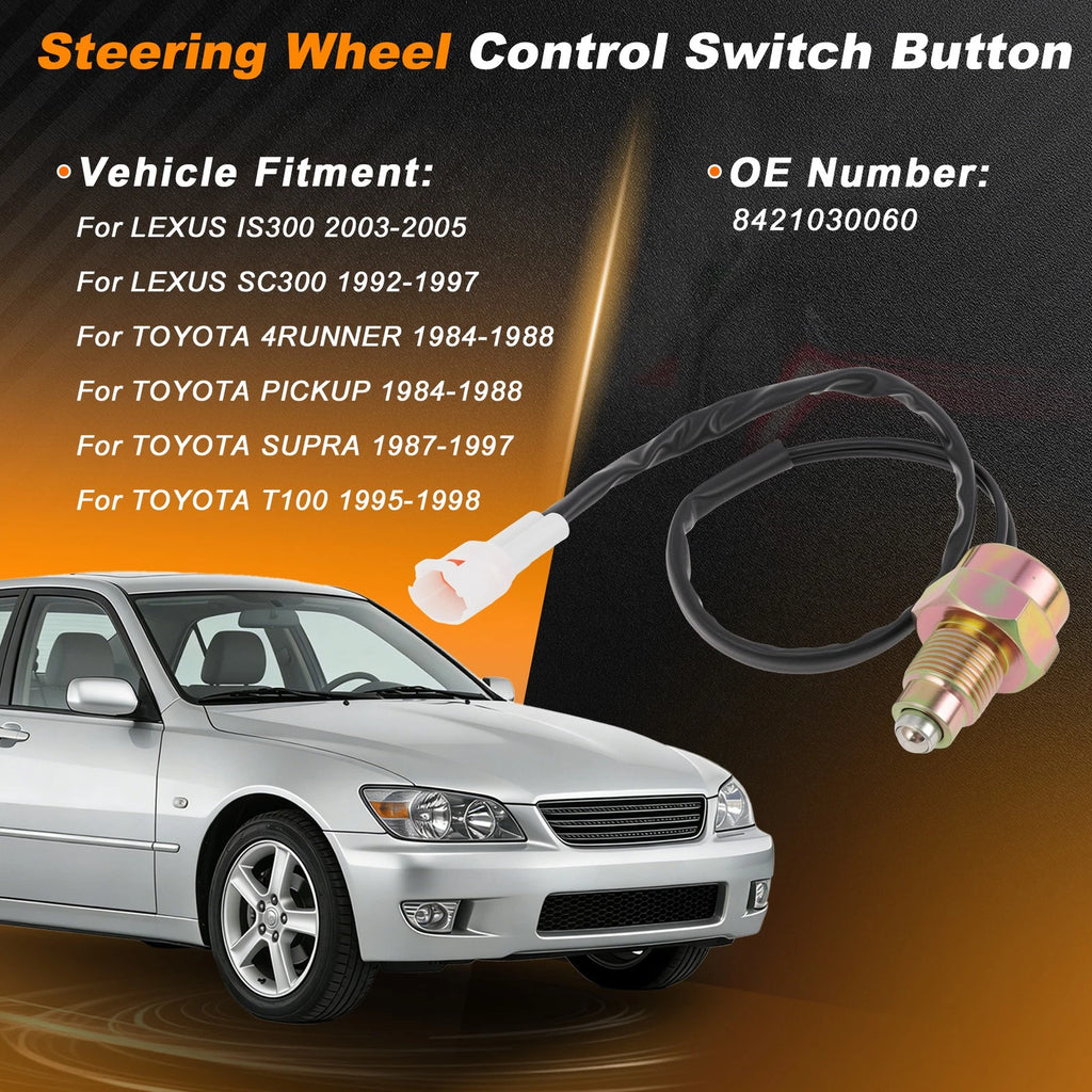 Backup Light Switch Replacement for Lexus IS300 (2003–2005) 2 Pin