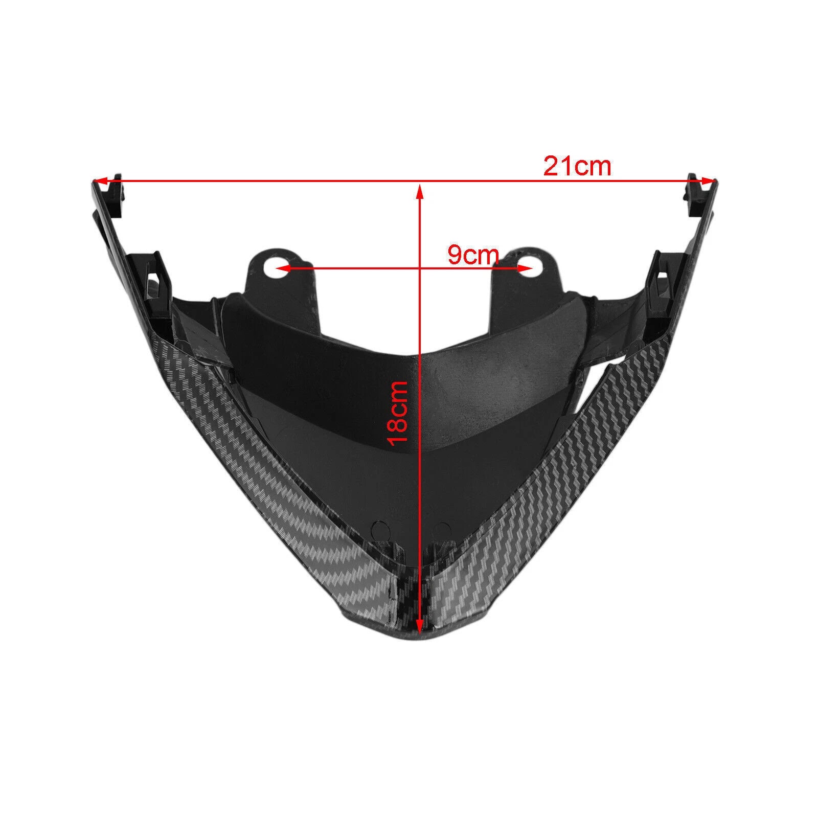 Rear Seat Tail Light Cover for Honda CBR500R (2019–2021) Carbon T9