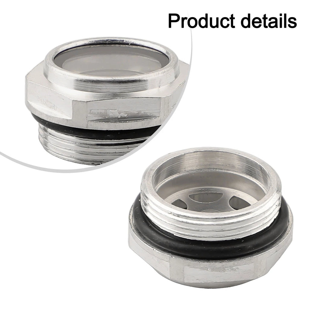 Oil Level Mirror for Air Compressor Machines (M301.5 Thread)