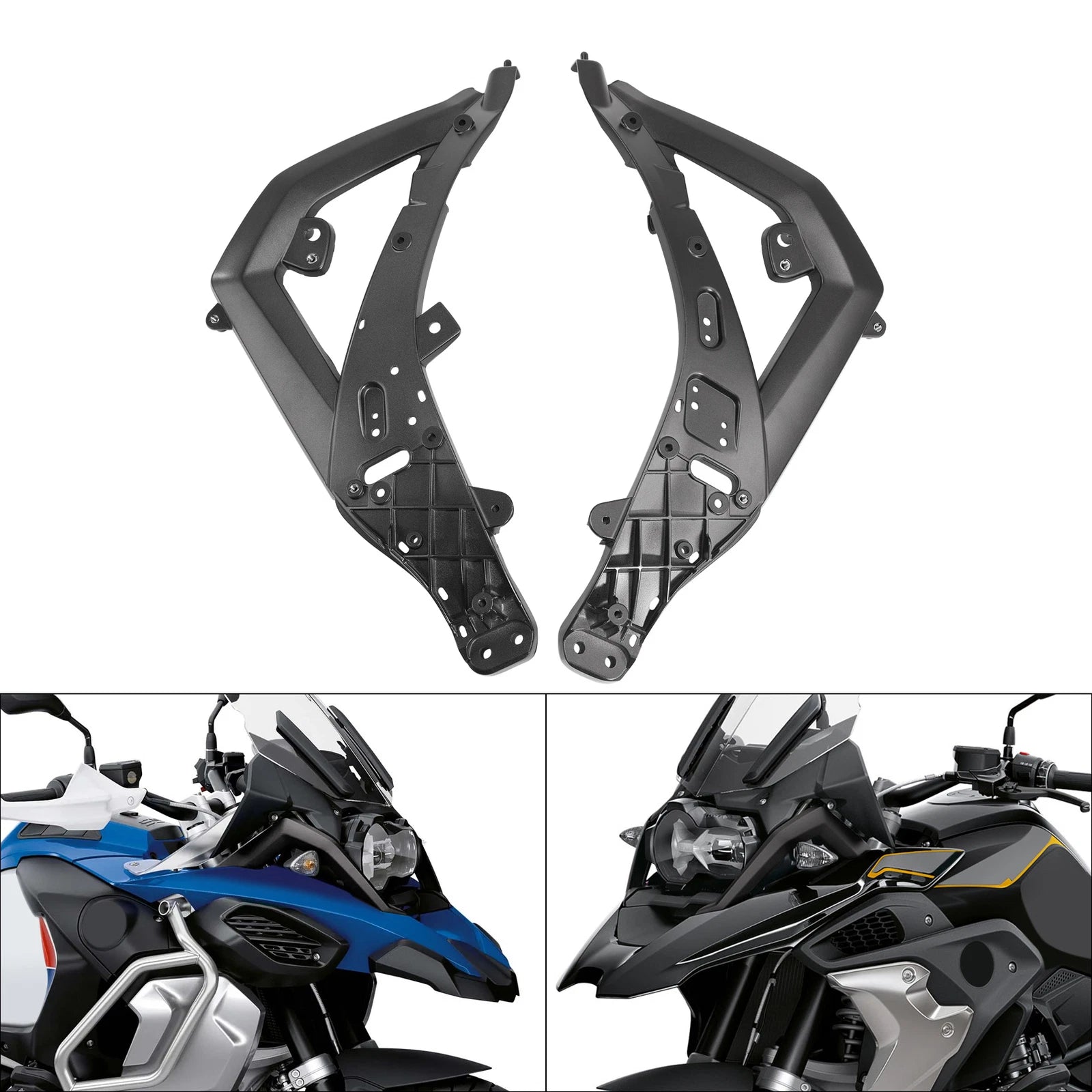 Headlight Front Panel Carrier Bracket for BMW R1250GS (2019–2023)
