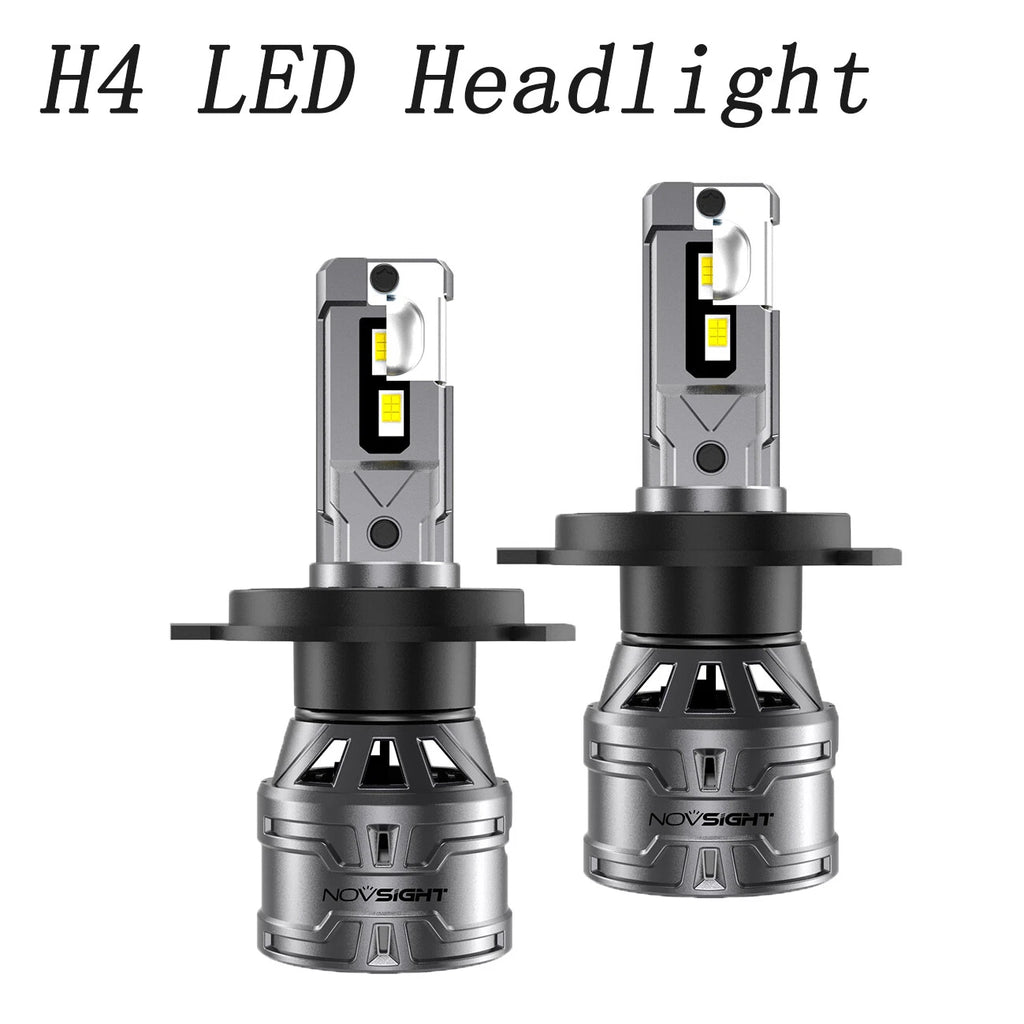 2X H4 LED Headlight Conversion Bulbs for 13000LM 60W