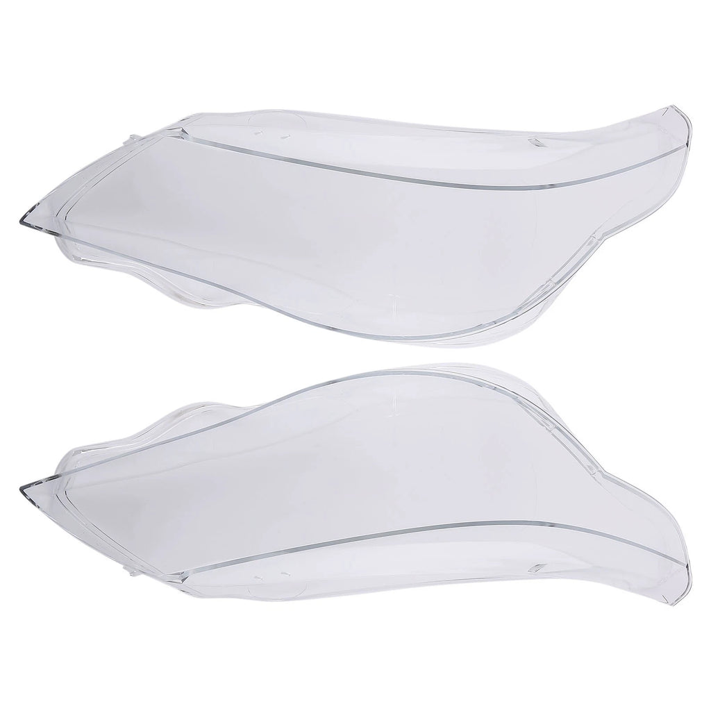 Front Pair Headlight Lens Cover for BMW E60 E61 545i 550i (2003–2010)