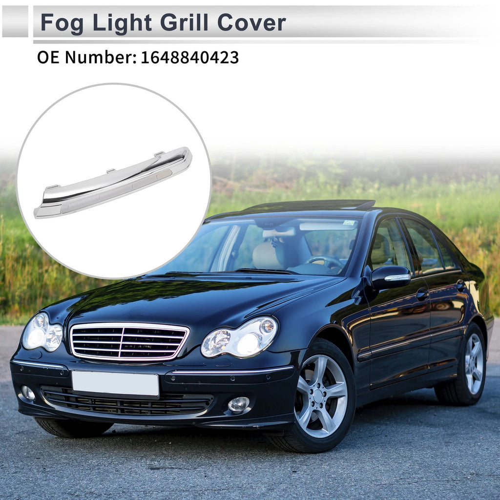 Front Right Fog Light Grill Replacement for Mercedes Benz W164 (2010–2012)