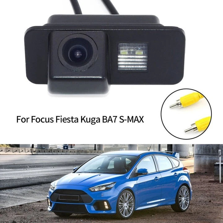 Reverse Camera for Ford Focus (2012–2018) - Number Plate Light Rear View