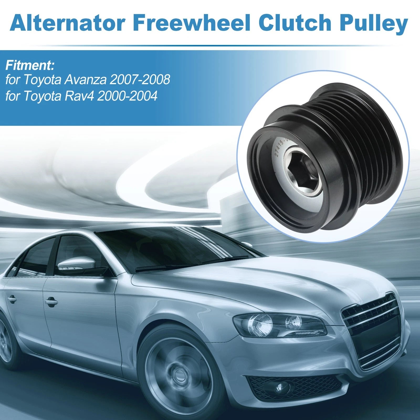 Alternator Freewheel Clutch Pulley Replacement for Toyota Avanza (2007–2008)