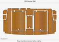 EVA Foam Teak Deck Flooring for Bayliner 3888 (1993)