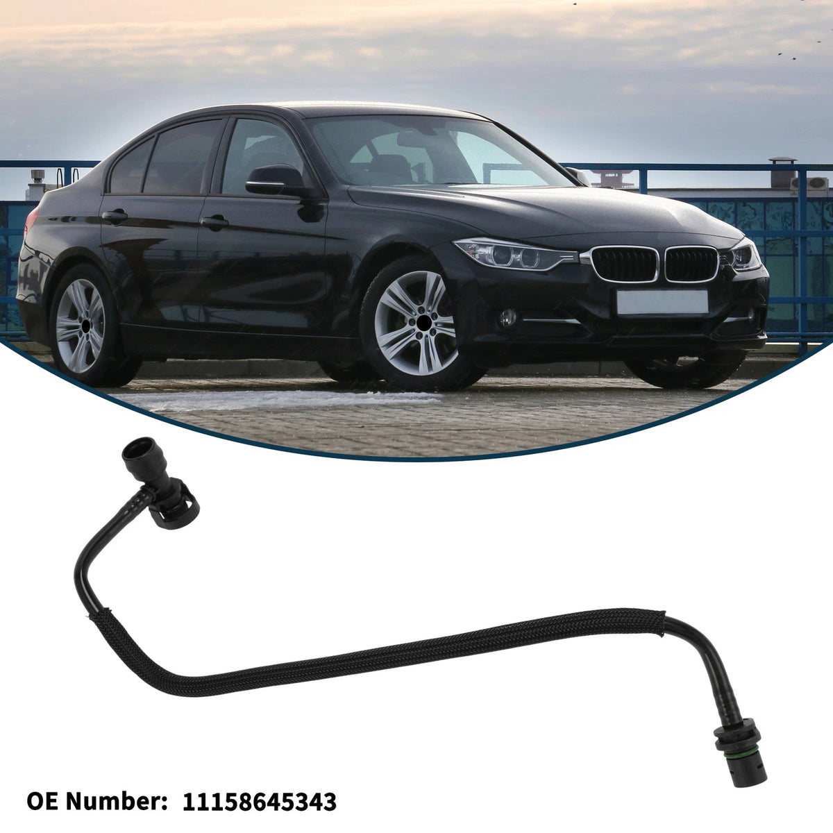 Heater Radiator Hose Replacement for BMW 3 Series (2015–2019)