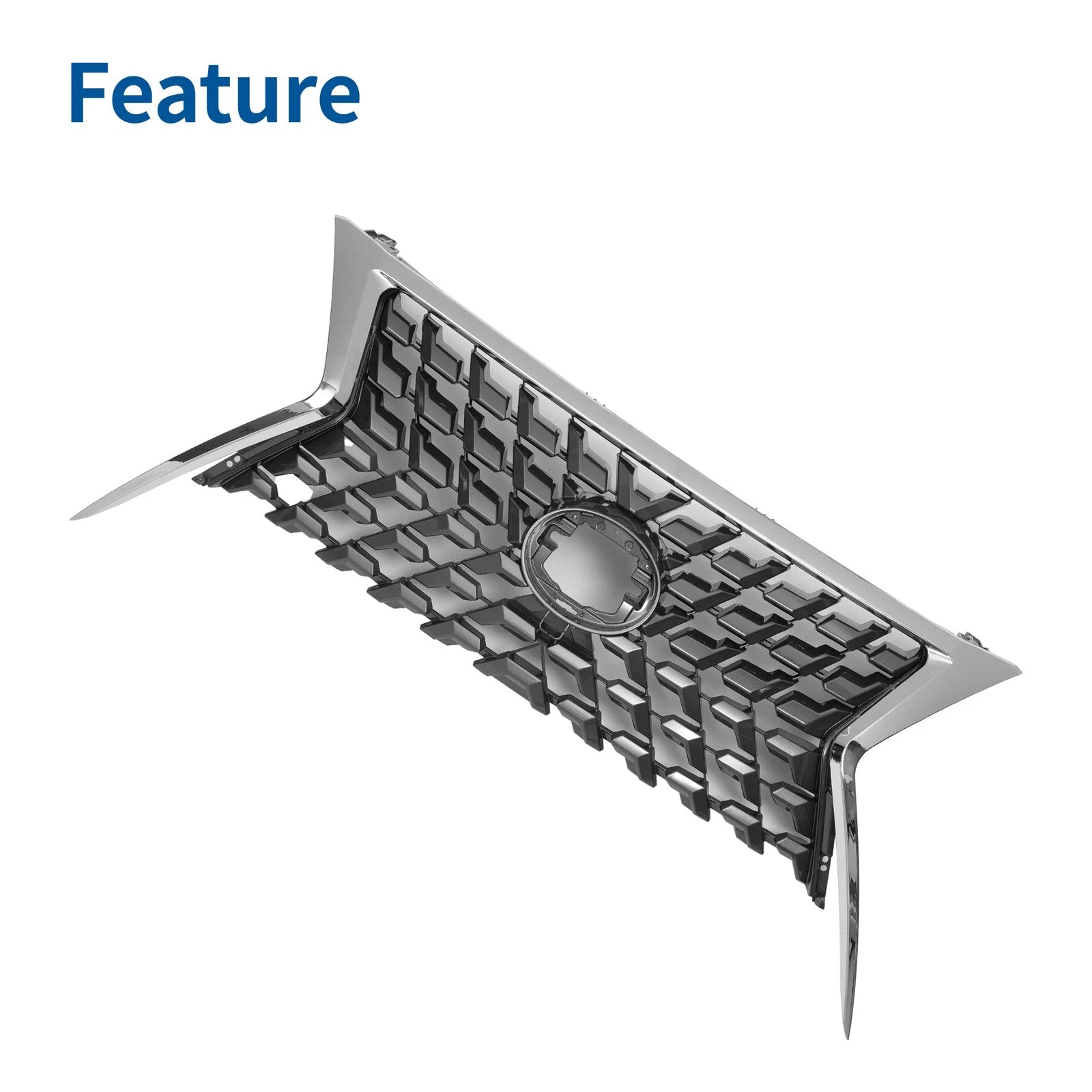 Front Upper Hood Bumper Grille for Lexus GX460 (2014–2022) Chrome