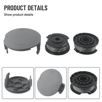 Spool-Cover Set for BOSCH Grass Trimmer F016800569, F016800385