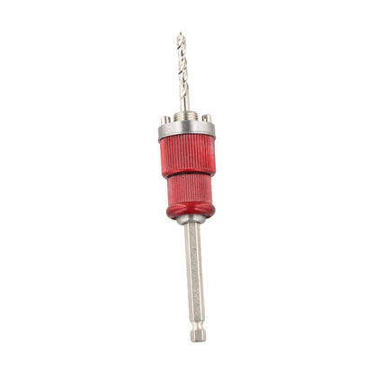 Hole Opener Rod for Woodworking with Quick Release and Self Lock Feature