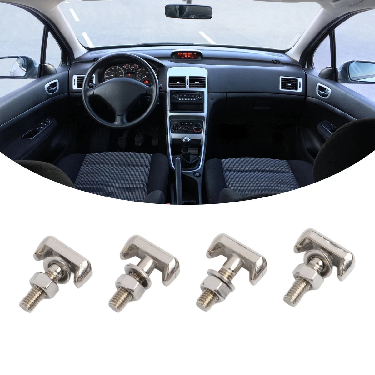 Battery Cable T-Bolts for Easy Installation (No Specific Part Numbers)