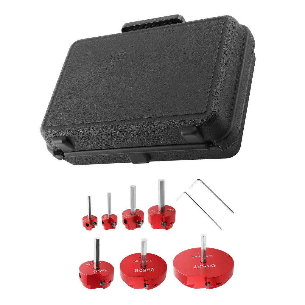 7pcs Plastic Pipe Fitting Reamer Kit for PVC/ABS Drills