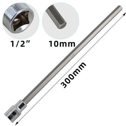 30cm 19mm Hex Socket Wrench for Caravan Maintenance (Electric Drill)