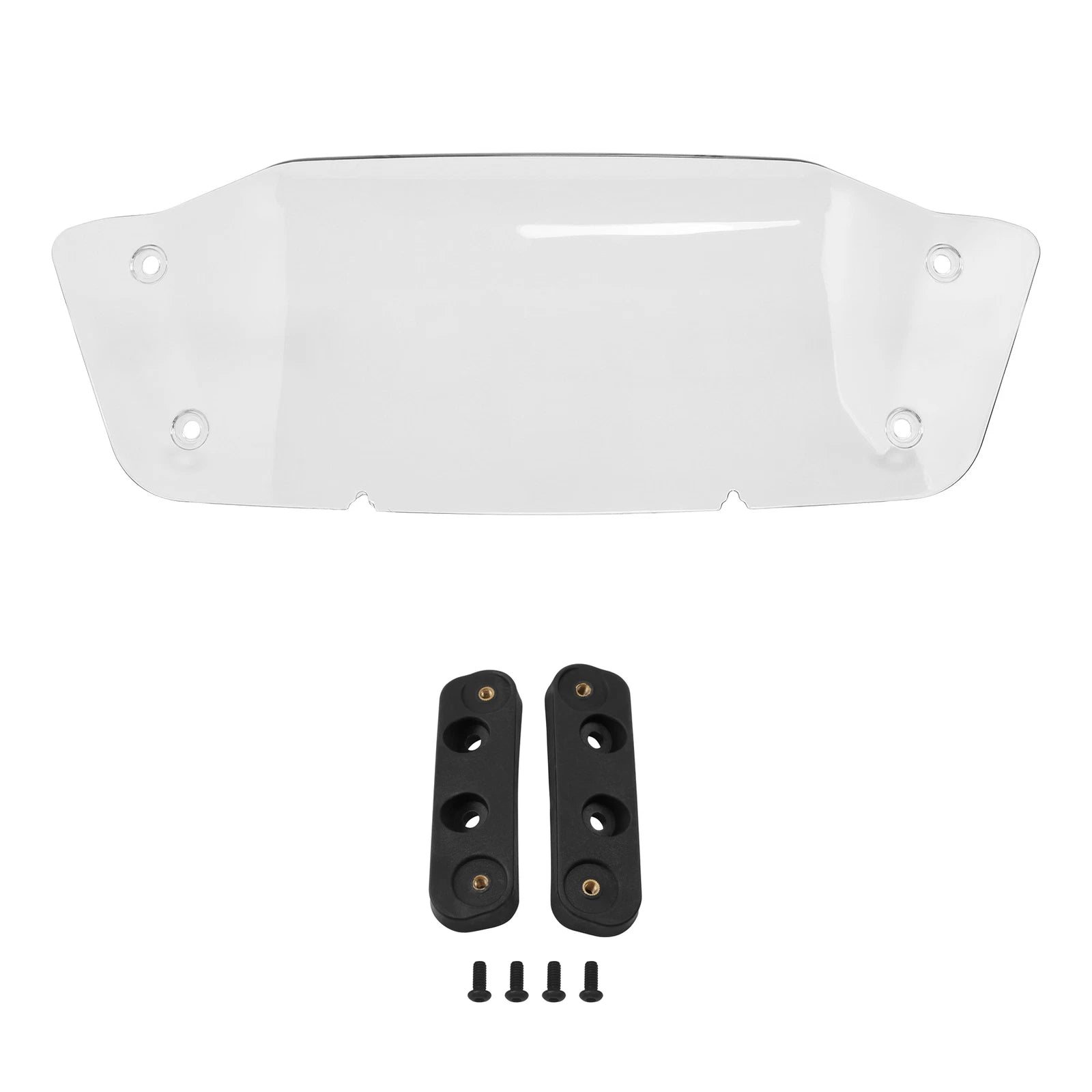 Clear 7" Windshield & Bracket Risers for Harley CVO Street Glide (2023–2025)