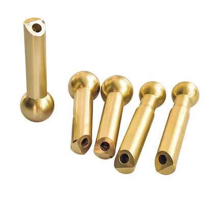 5PCS Brass Ball Nozzle for CNC Internal Cooling with Flexible Spray Adjustment