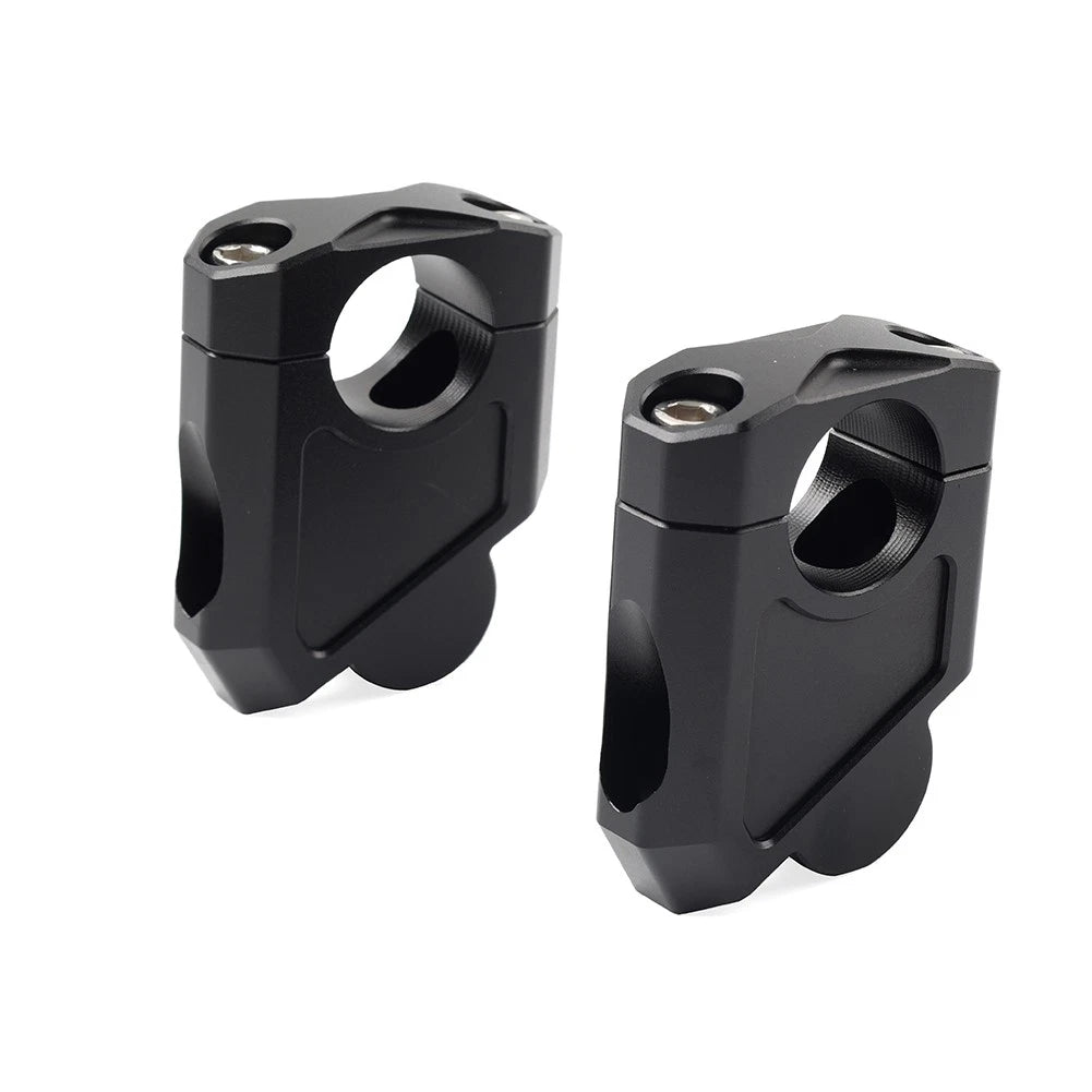 1 1/8" Handlebar Mount Clamp Riser for Honda Suzuki Kawasaki