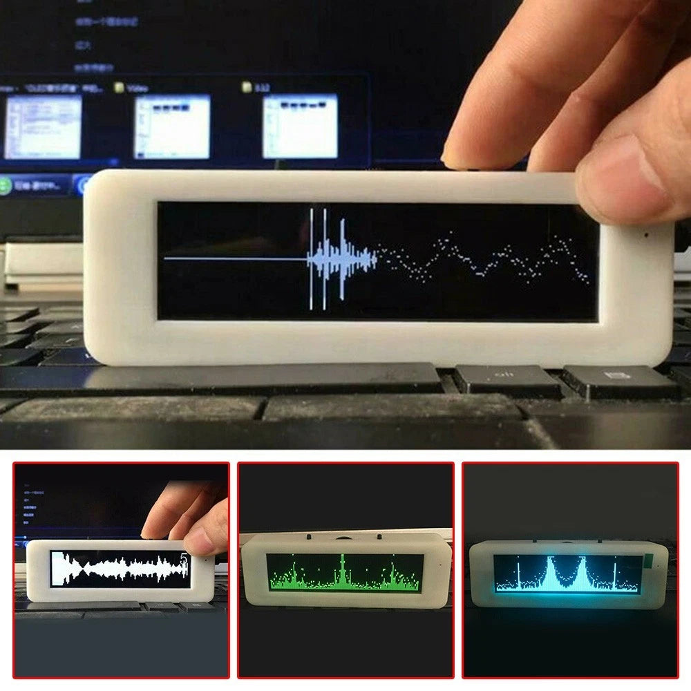 3 12 Inch VU Meter for OLED Audio Level Indicator (No Part Numbers)
