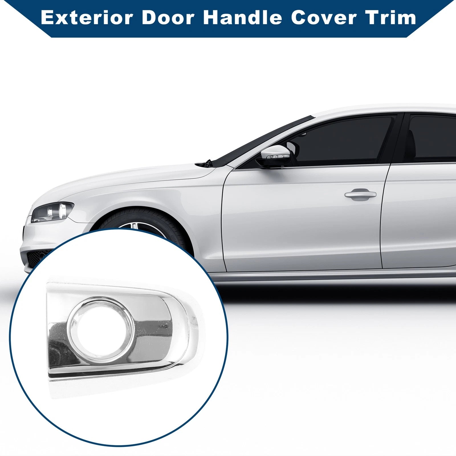 Exterior Door Handle Cover Trim Replacement for Toyota Camry (2006–2009)