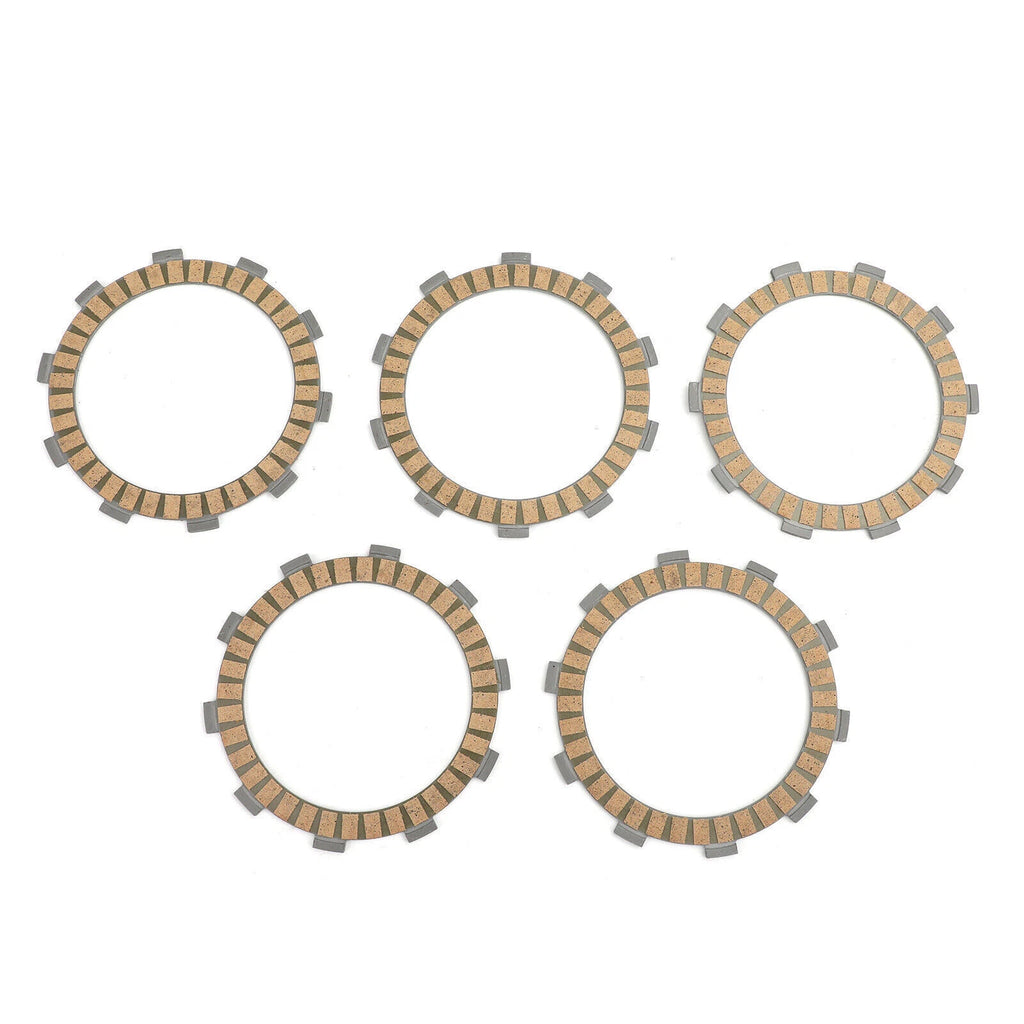 Clutch Friction Plate Kit for Yamaha SR185 (H/J), XT200 (J/K), TY125, YZ125 (X/C/F/G)